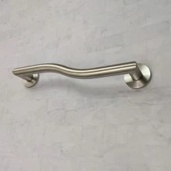 Budget ❤️ CSI Bathware Modern Wave Shaped Grab Bar, Satin Stainless, 18 Inch, Right Hand 🔥