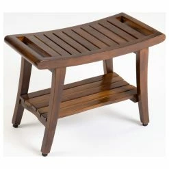 New ✔️ ALATEAK ALA TEAK Shower Spa Bath Waterproof Stool Bench ✔️