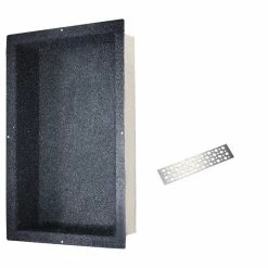 Best Sale ๐ฅฐ Dawn Kitchen & Bath Products, Inc Stainless Steel Shower Niche With One Stainless Steel Support Plate โจ