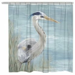Best Pirce 😉 Laural Home Heron By The Bay Shower Curtain 🤩