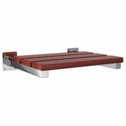 Outlet ⭐ Pulse ShowerSpas ErgoSeat II Stainless Steel, Polished Stainless Steel ✨