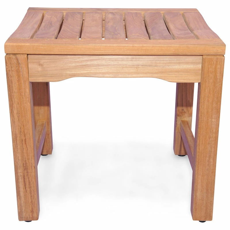Promo ✨ Goldenteak Teak Shower Stool Rosemont, 19.5" ❤️ - Image 5