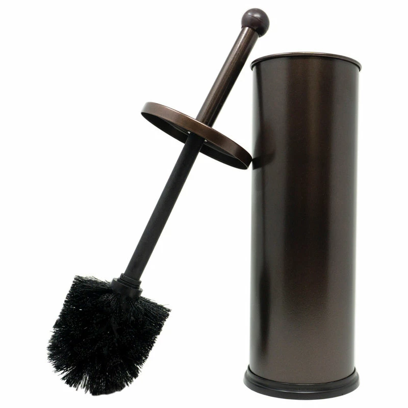 Cheap ๐งจ Huji Rust Resistant Bronze Toilet Brush Holder With Lid ๐ - Image 3