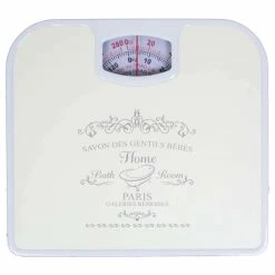 Brand new 🎉 HOME BASICS Paris Mechanical Weighing Scale, Beige 💯