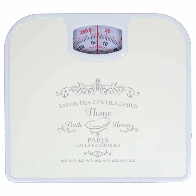 Brand new ๐ HOME BASICS Paris Mechanical Weighing Scale, Beige ๐ฏ