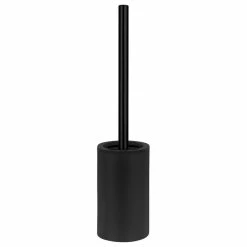 Best Pirce ๐ Toilet Brush And Holder Spirella Tube Matte Black Porcelain ๐งจ