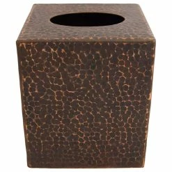 Outlet 💯 Premier Copper Products Small Hand 🔨 Hammered Copper Tissue Box Cover 🔥