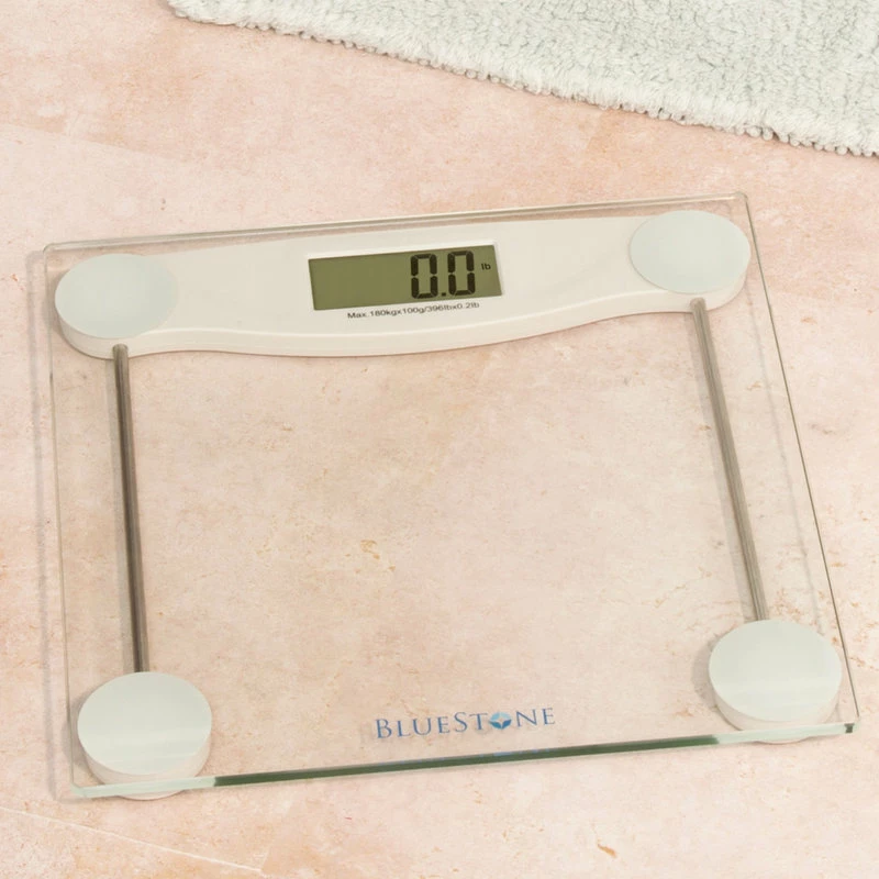 Best Pirce 😀 Bluestone Digital Glass Bathroom Scale With LCD Display 😀 - Image 3