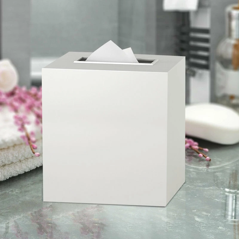 Discount ๐ TATARA Nu Steel Elegant Boutique Tissue Box Cover ๐ - Image 4