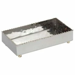 Buy ⭐ Dessau Home Nickel And Gold Bead Towel Holder 🔔