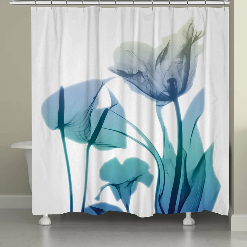 Wholesale ๐ Laural Home Morning Bloom Shower Curtain ๐ - Image 2
