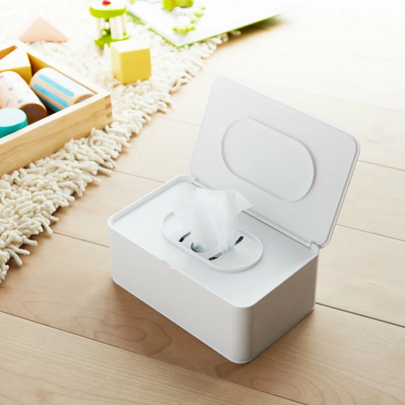 Deals ๐ Yamazaki Home Wet Wipes Case, Plastic, Lid, White โค๏ธ - Image 5