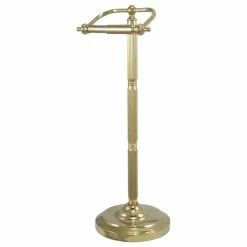 Top 10 💯 Kingston Brass Freestanding Toilet Paper Holder, Polished Brass 👏