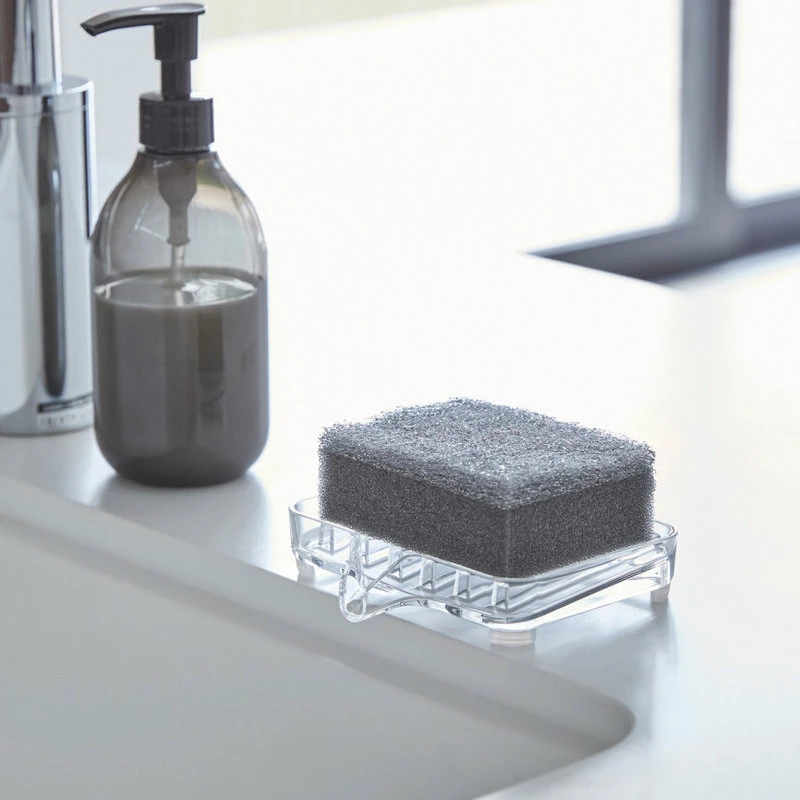 Deals ๐ Yamazaki Home Self-Draining Soap Tray, Acrylic, Clear ๐ - Image 4