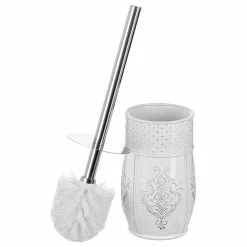 Wholesale 🔔 Creative Scents Vintage White Toilet Brush And Holder 🎉