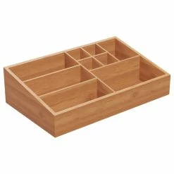 Outlet ✨ Lavish Home Bamboo Makeup Organizer 🧨