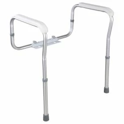 Best deal ๐ฏ Yescom Adjustable Toilet Safety Rail Grab Bar Bathroom Safety For Elderly Handicap โค๏ธ