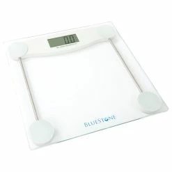 Best Pirce 😀 Bluestone Digital Glass Bathroom Scale With LCD Display 😀