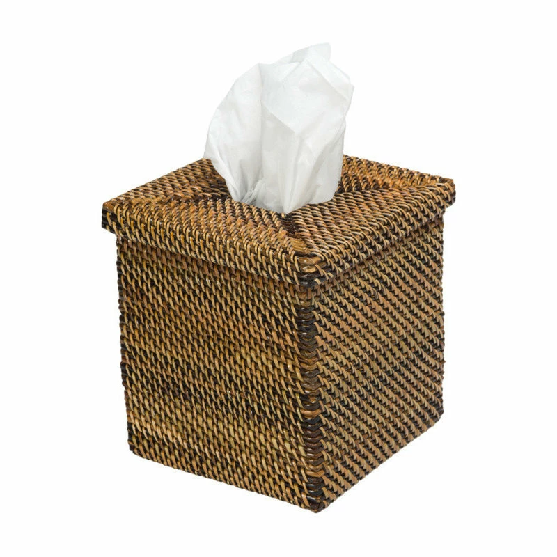 Hot Sale โจ KOUBOO Square Tissue Box Cover In Nito, Brown ๐ฅ - Image 2