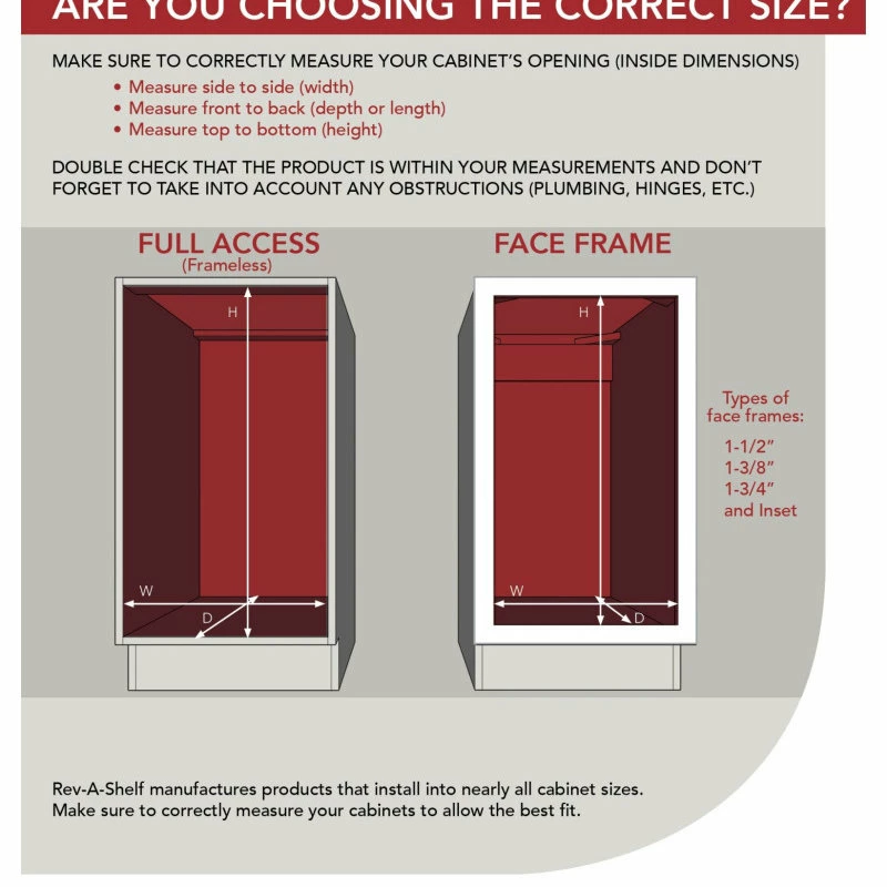 Promo ๐ Rev-A-Shelf Wood Vanity Sink Cabinet Pull Out Organizer, Bottom Of Cabinet ๐ - Image 8