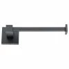 Promo 🥰 Italia TR6303 Trieste Matte Black Toilet Paper Holder ❤️