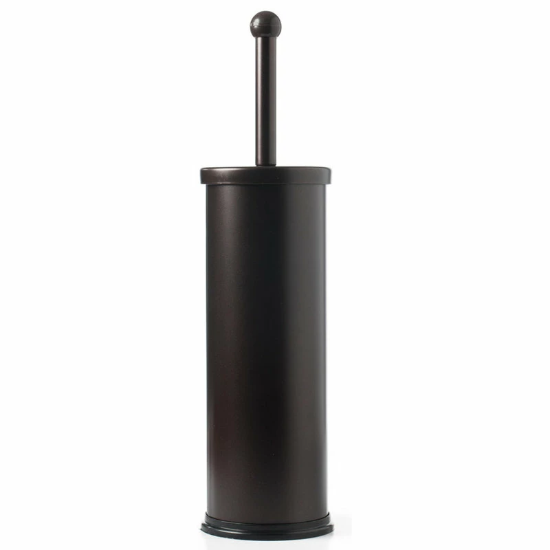 Cheap ๐งจ Huji Rust Resistant Bronze Toilet Brush Holder With Lid ๐