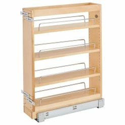 Brand new ⌛ Rev-A-Shelf Wood Vanity Cabinet Pull Out Organizer With Soft Close, 6" ⭐