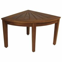 Promo 😍 AquaTeak The Original 22" Kai™ Corner Teak Shower Bench 🌟