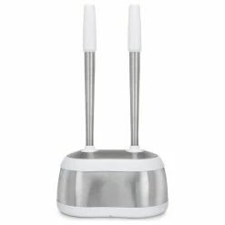 Wholesale 💯 Polder Products Toilet Brush And Plunger Caddy, White 😉