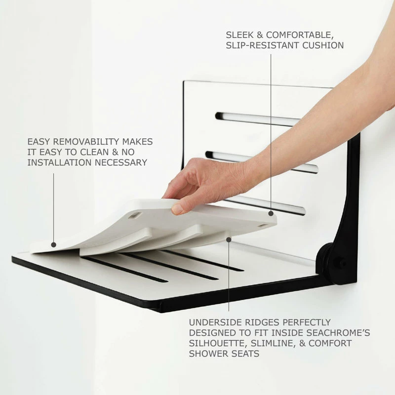 Cheapest ๐ Seachrome Corporation Shower Seat Foam Cushion, Waterproof And Slip-Resistant, Easy To Clean, White ๐ - Image 5