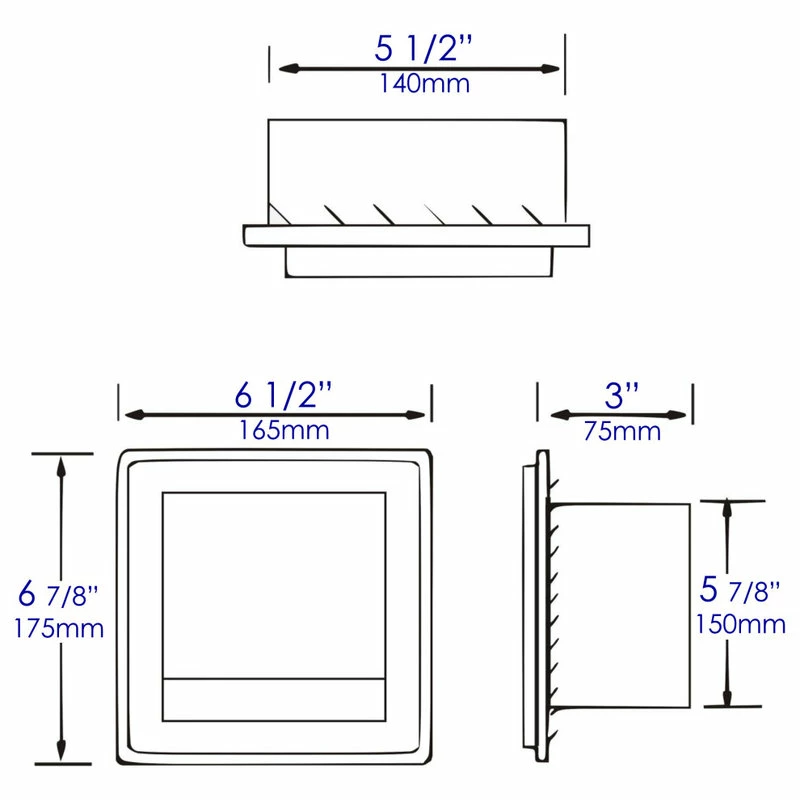 Wholesale 🎉 Alfi Trade Polished Stainless Steel Recessed Toilet Paper Holder With Cover 👏 - Image 6