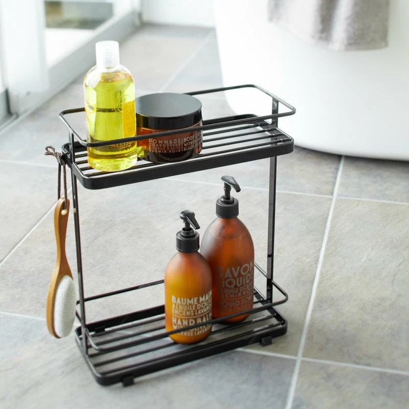 Coupon ๐ฅฐ Yamazaki Home Shower Caddy, Steel, Short, Holds 13.2 Lbs, Black, Short ๐ฏ - Image 2