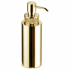 Flash Sale 🛒 Secret Bath Cecilia Luxury Gold Swarovski Crystals Soap Dispenser ❤️