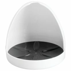 Deals 💯 IDesign Una Plunger House, Plunger Storage Holder, White 🎁