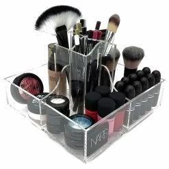 Cheap ❤️ Vandue Corporation OnDisplay Abby Rotating Acrylic Cosmetic/Makeup Organizer Tray 😍