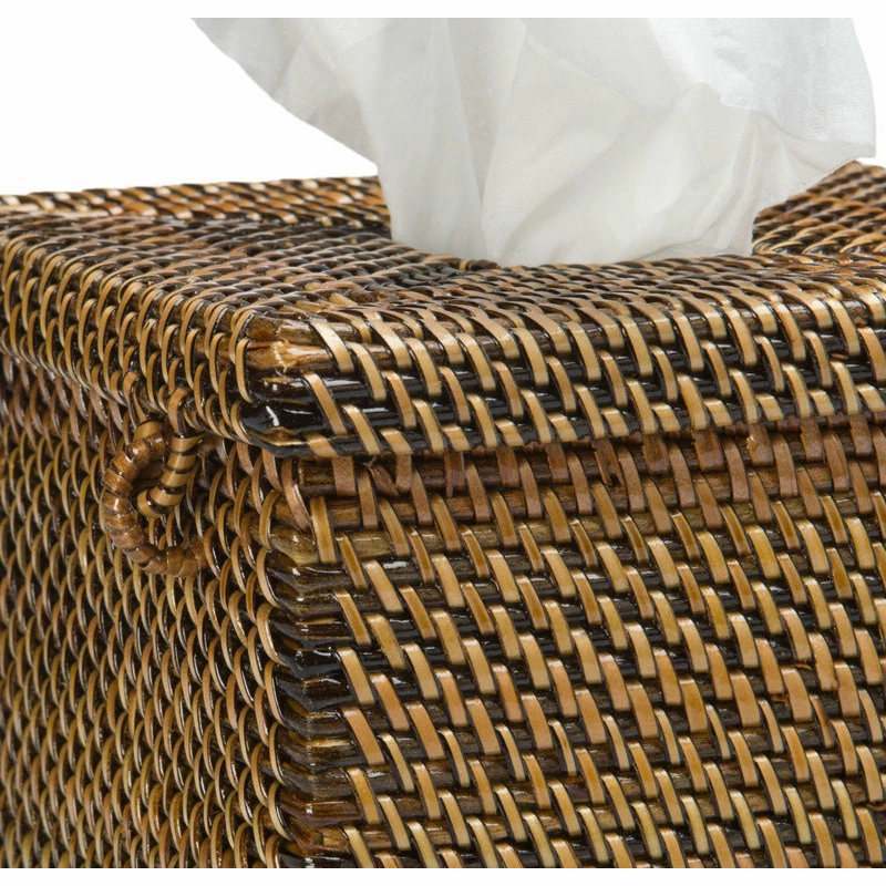 Hot Sale โจ KOUBOO Square Tissue Box Cover In Nito, Brown ๐ฅ - Image 3