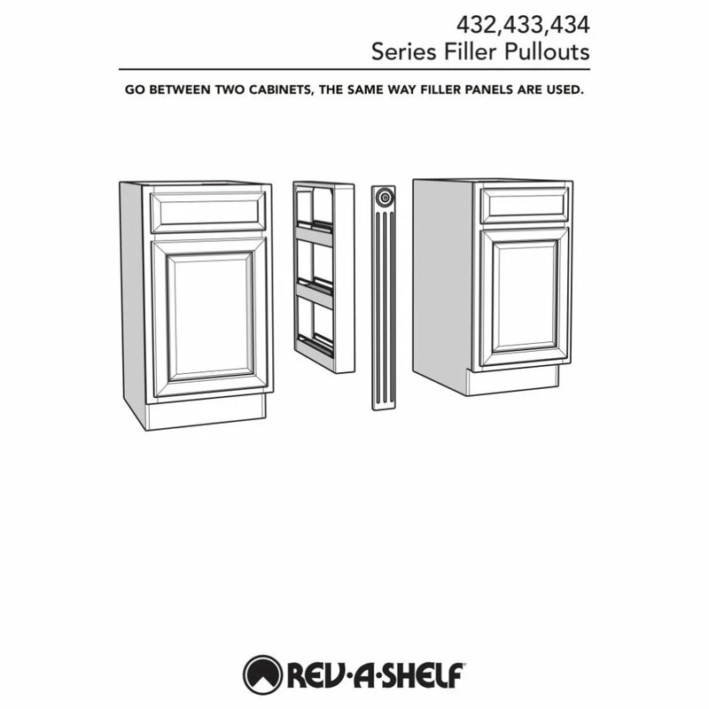 Cheap ๐ Rev-A-Shelf Wood Vanity Base Filler Pull Out Organizer For New Cabinets With Soft Close, 6"W ๐งจ - Image 6