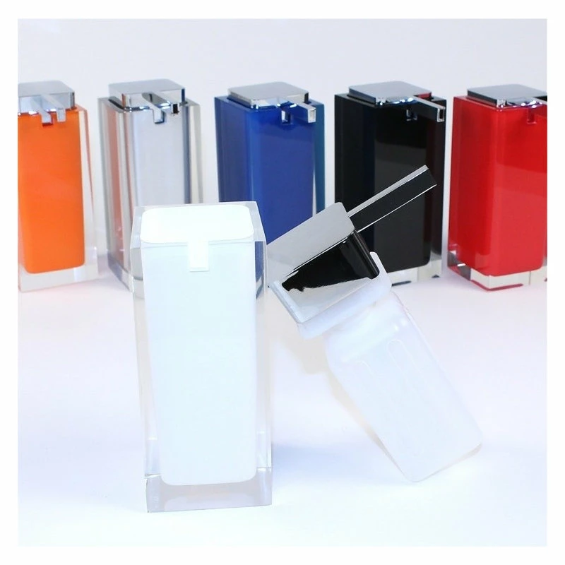 Best Sale 😀 Nameeks Square Countertop Soap Dispenser, White ⌛ - Image 2