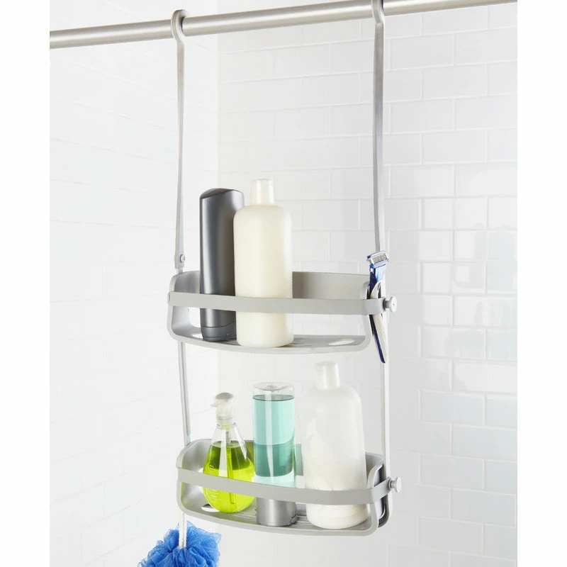 Best Sale ⭐ Umbra 023460 Flex 25 1/2 Inch Tall Polypropylene Shower Caddy - Gray 🌟 - Image 3