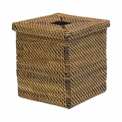 Hot Sale โจ KOUBOO Square Tissue Box Cover In Nito, Brown ๐ฅ