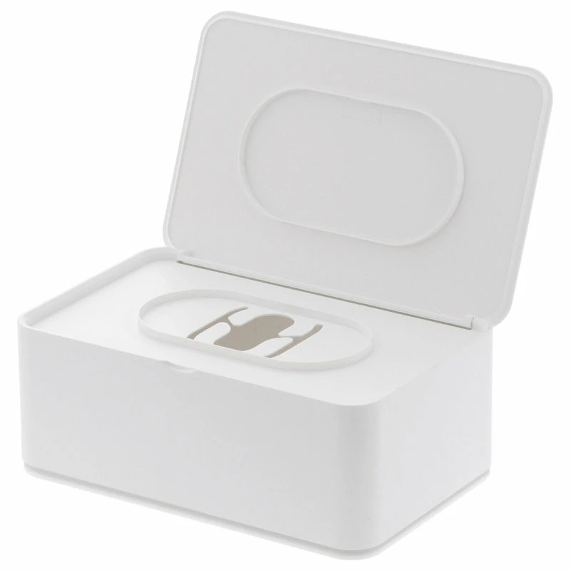 Deals ๐ Yamazaki Home Wet Wipes Case, Plastic, Lid, White โค๏ธ