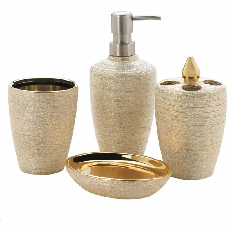 Wholesale ๐คฉ Accent Plus Golden Shimmer Bath Accessories ๐