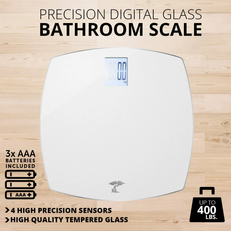Brand new ๐ ToiletTree Products ToiletTree 400 Lb Capacity Precision Digital Glass Bathroom Scale ๐ - Image 3