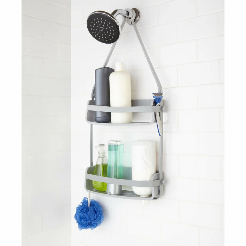 Best Sale ⭐ Umbra 023460 Flex 25 1/2 Inch Tall Polypropylene Shower Caddy - Gray 🌟 - Image 2