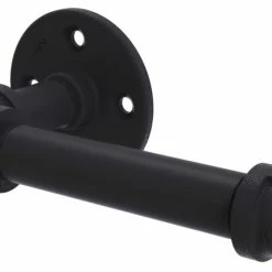 Discount ✨ Allied Brass Pipeline European Style Toilet Tissue Holder, Matte Black 🧨