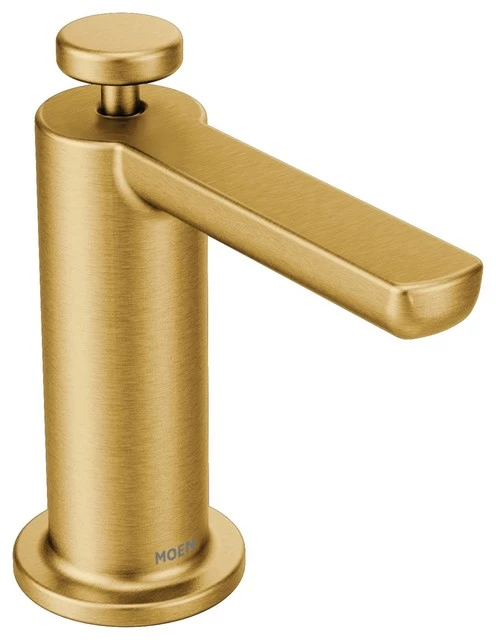 Promo 🔔 Moen Modern Soap Dispenser Brushed Gold 👍