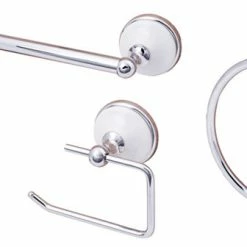 Cheap 😍 Sure-Loc Hardware, Inc. Brighton Bath Set In Polished Chrome With White Porcelain ⭐