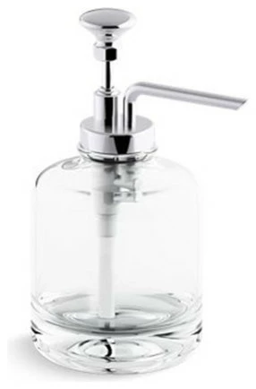 New 🔔 Kohler Artifacts Soap Dispenser Assembly, Polished Chrome 👍