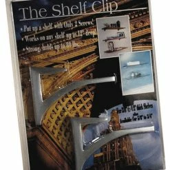 Best reviews of 😉 Expo Design Inc The Shelf Clip For 3/8"-1/2" Thick Shelves, Frosted Chrome 😍