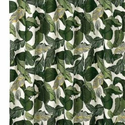 Outlet 👍 Lush Decor Tropical Paradise Shower Curtain Green, 72"x72" 🎁